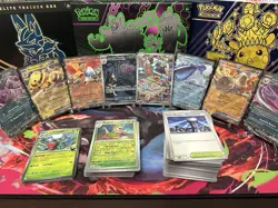 Pokemon TCG Destined Rivals Card Lot Base Cards, EX, Illustration Rares - Image 1