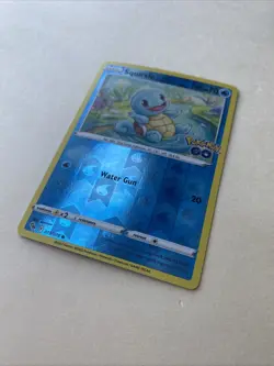 💧Squirtle 015/078 Pokemon GO 2022 Reverse Holo Card - NM - Image 2