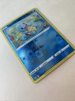 💧Squirtle 015/078 Pokemon GO 2022 Reverse Holo Card - NM - Image 3