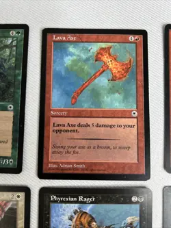 1997 Magic The Gathering Lot of 12 Cards Game Used Vintage Collectable - Image 4