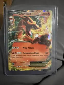 Pokemon TCG Charizard EX Flashfire XY Holo Rare Card 12/106 - Image 1