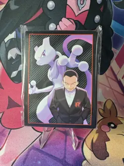 Pokemon TCG Destined Rivals ETB Card Sleeves(65Ct) Mewtwo & Giovanni - Image 1