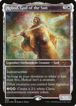 MTG English Heliod God of the Sun NM Foil Secret Lair - Image 1