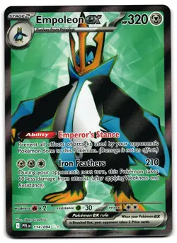 Empoleon ex 114/094 - Phantasmal Flames Ultra Rare Pokemon TCG - NM Card - Image 1