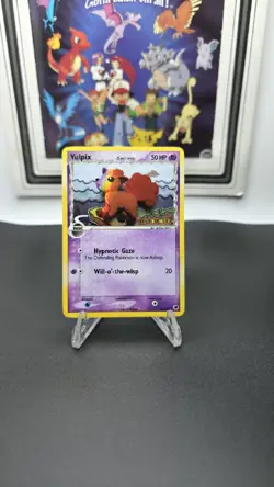 Pokemon Card - Vulpix Dragon Frontiers 70/101 Common Reverse Holo Stamped NM - Image 1