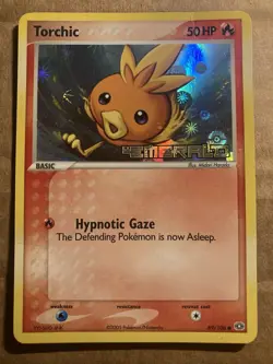 Torchic Pokemon Card Emerald 69/106 Holo HP - Image 1