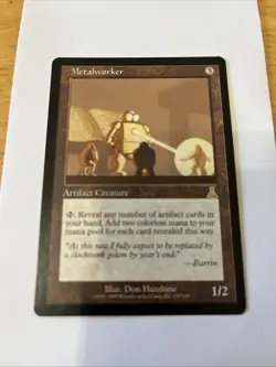 Mtg Urza's Destiny Metalworker Nm Lp Vintage Magic The Gathering Card Rare - Image 1