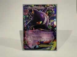 Gengar EX 34/119 XY Phantom Forces Ultra Rare Holo Pokemon Card - Image 1