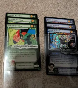 DBZ CCG Lot. Saiyan, cell, capsule sagas Dragon Ball Z Score TCG Card LOT - Image 4