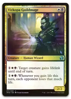 Vizkopa Guildmage #211 (Foil) (NM) Iconic Masters IMA Magic MTG - Image 1