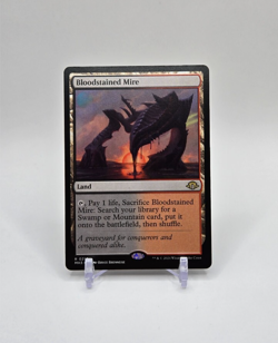 Bloodstained Mire Modern Horizons 3 Set Regular Rare #216 NM - Image 1