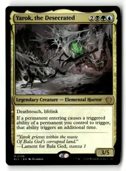 1x MTG Yarok, the Desecrated NM Normal M Commander: Lorwyn Eclipsed 136 - Image 1