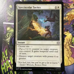 MAGIC THE GATHERING MTG MARVEL'S SPIDER-MAN SPECTACULAR TACTICS Regular - Image 1
