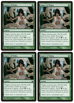 MTG - 4 x Aspect of Hydra (Playset of 4) - Instant - Born of the Gods (BNG) - LP - Image 1