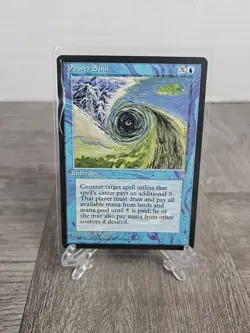 Power Sink - Ice Age - MTG Magic - Common - Blue Interrupt - Image 1