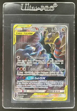 2016-19 Pokemon SM Black Star Promos Garchomp & Giratina GX Full Art #SM193 - Image 1