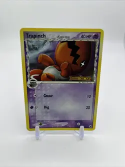 Trapinch 68/101 Reverse Holo Stamped Dragon Frontiers Pokemon Card - LP - Image 1