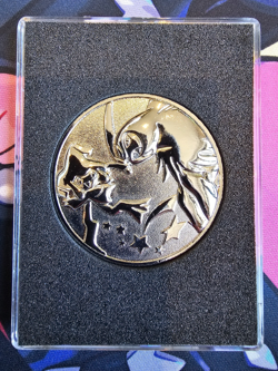 Pokemon Jirachi: Wish Maker Marvel Silver Medal Coin Absol Promo Japanese - Image 3
