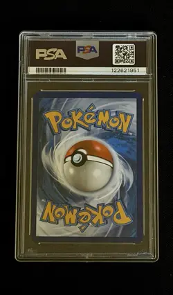 2025 Pokemon Prismatic Evolutions Pyroar 016 Poke Ball Reverse Holo PSA 7 NM - Image 2