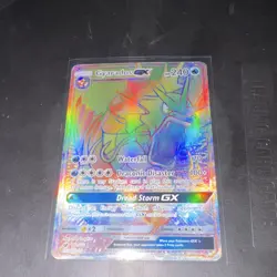 Pokemon Gyarados GX 112/111 SM Crimson Invasion Secret Rare Holo 240 HP - Image 1