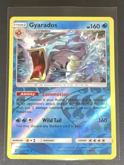 Gyarados Reverse Holo 20/70 - Dragon Majesty Pokemon - Image 1