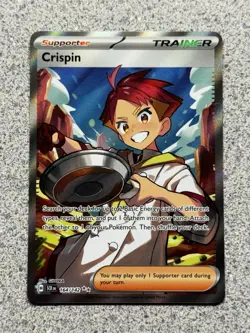 Pokemon TCG Crispin 164/142 Sv07: Stellar Crown Full Art Holo - Image 1