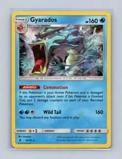 Gyarados 20/70 Holo Rare Dragon Majesty Pokemon Lightly Played - Image 1