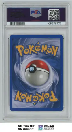 2002 Pokemon League BSP Craig Turvey PSA Cert. Auto Snorlax PSA #49 - Image 2