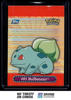 2000 Pokemon Series 3 Pop-Up Bulbasaur #8 - Image 1