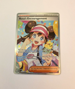 Rosa’s Encouragement SIR 123/088 Pokemon Mega Evolution Perfect Order EN English - Image 2
