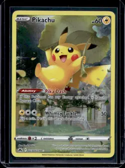 2023 Pokemon SWSH Crown Zenith Pikachu Galarian Gallery #GG30/GG70 - Image 1