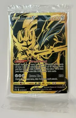 2020 Pokemon TCG - Zacian V Black Star Promo SWSH076 - Image 1