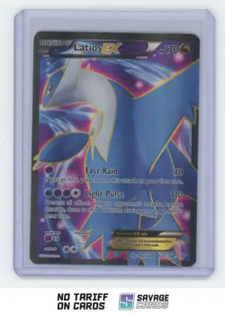 2015 Pokemon XY - Roaring Skies Latios-EX #101/108 Basic/Rare Ultra - Image 1