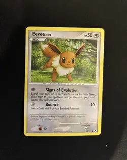 Eevee - Pokemon Rising Rivals - 59/111 - LP - Image 1