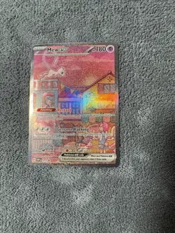 Pokemon Mew ex (53/200) Scarlet & Violet Black Star Promos LP HOLO - Image 1