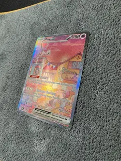 Pokemon Mew ex (53/200) Scarlet & Violet Black Star Promos LP HOLO - Image 2