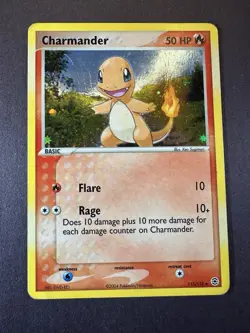 Charmander - 113/112 - Pokemon Ex FireRed LeafGreen Ultra Rare MP FREE SHIPPING - Image 1