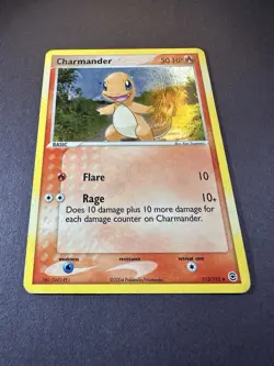 Charmander - 113/112 - Pokemon Ex FireRed LeafGreen Ultra Rare MP FREE SHIPPING - Image 3
