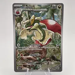 Pokemon TCG Flapple 210/191 Scarlet/Violet Surging Sparks Illustration Rare - Image 1