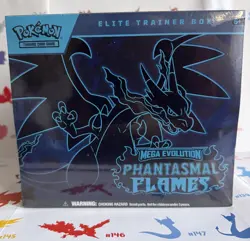 Phantasmal Flames Elite Trainer Box ETB Brand New and Sealed SMALL TEAR ON SEAL - Image 1