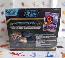 Phantasmal Flames Elite Trainer Box ETB Brand New and Sealed SMALL TEAR ON SEAL - Image 2