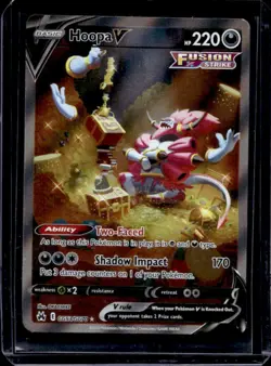 2023 Pokemon SWSH Crown Zenith Hoopa V Galarian Gallery #GG53/GG70 - Image 1