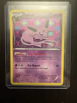Pokemon TCG Espeon BW92 Black & White Holo - Image 1