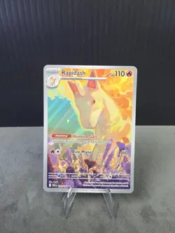 Rapidash 189/182 Sv10: Destined Rivals Illustration Rare Pokemon TCG NM #2 - Image 1