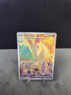 Rapidash 189/182 Sv10: Destined Rivals Illustration Rare Pokemon TCG NM #2 - Image 4
