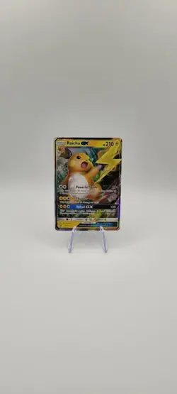 Pokemon TCG: Raichu GX 29/73 Shining Legends- Ultra Rare Full Art - NM - Image 2