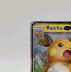 Pokemon TCG: Raichu GX 29/73 Shining Legends- Ultra Rare Full Art - NM - Image 3