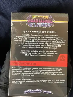 Pokemon Mega Evolution Phantasmal Flames Booster Bundle Box English 2025 - Image 3