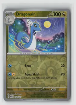 Dragonair #148/165 Sv Scarlet & Violet 151 Reverse Holo Pokemon TCG NM - Image 1