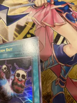 (AA) Yugioh Worm Bait Video Game Promo Ultra Rare TF04-EN002 MP - Image 3